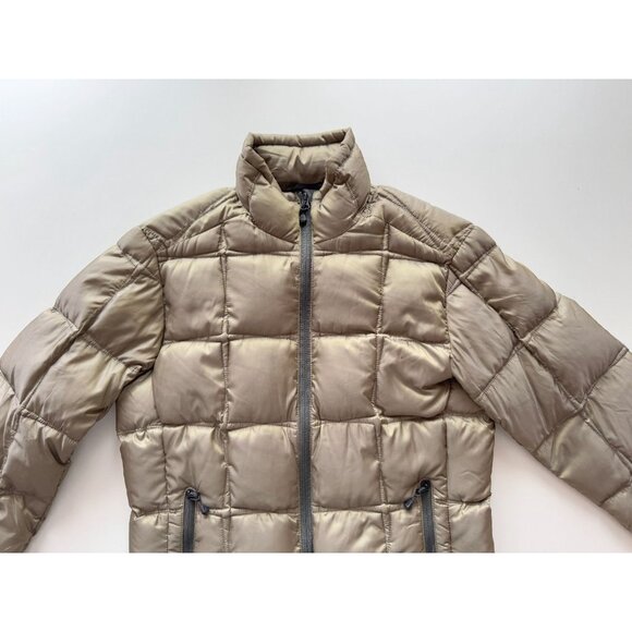 EDDIE BAUER First Ascent Downlight Green Down Filled Puffer Jacket Coat, Size S - Picture 7 of 16